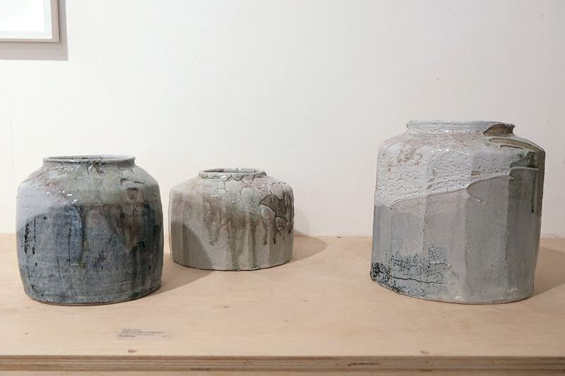 Akiko Hirai - Facetted vases