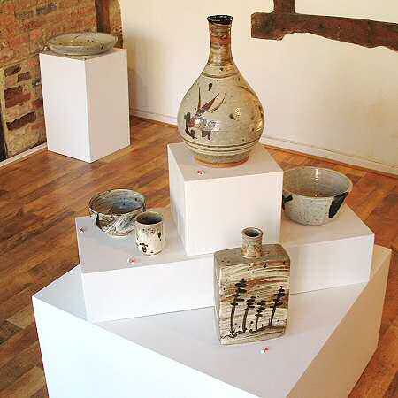 The centerpiece of the exhibition, featuring a Korean bottle form