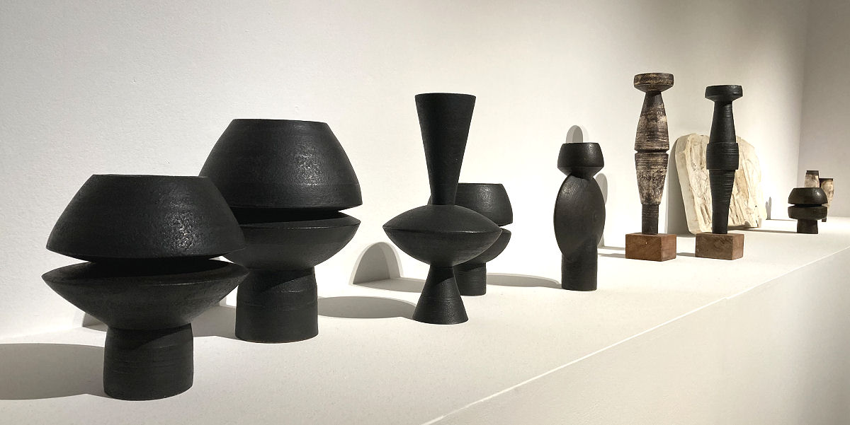 Hans Coper - Pots and plaster maquette