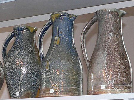 Large medieval style jugs