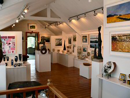 View across The Gallery Upstairs