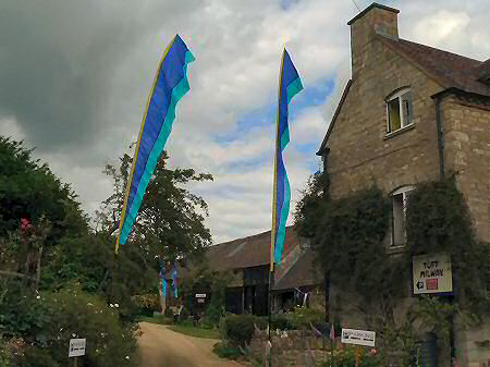 Entrance to Conderton Pottery