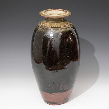 Richard Batterham - Tall squared vase