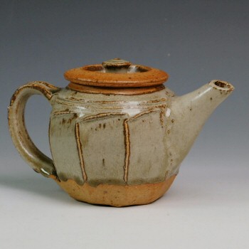 Richard Batterham - Small celadon teapot