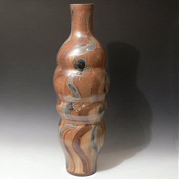 Michael Casson - Monumental gourd vase