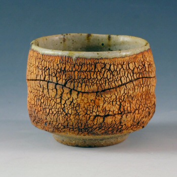 Terry Davies earth textured teabowl