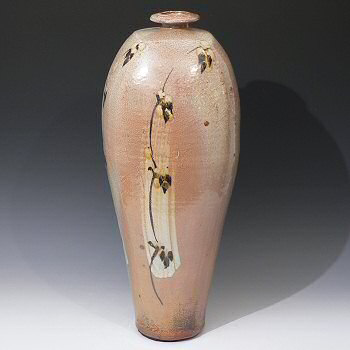 Mark Griffiths huge shino glazed vase