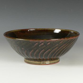 Edward Hughes - Large fluted bowl