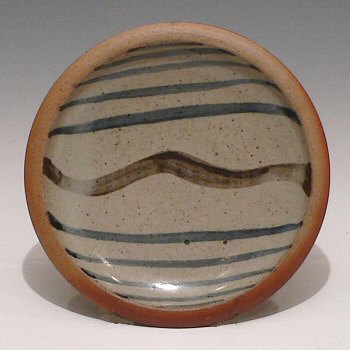 Leach Pottery - Small waves plate