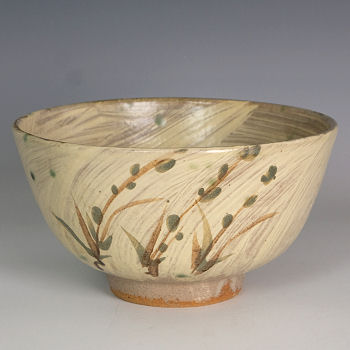 William Marshall - Large hakeme glazed bowl