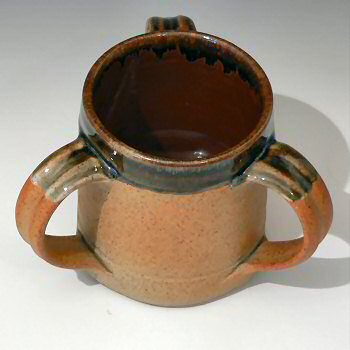 Muchelney Pottery loving cup