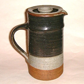 Stoneware coffee pot