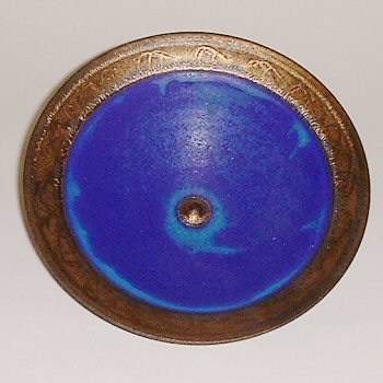 Blue and Turquoise dish.
