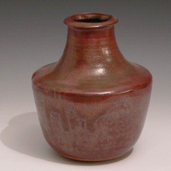 Heavy stoneware vase, ca. 1925
