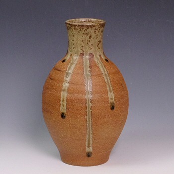Peter Swanson ash glazed vase