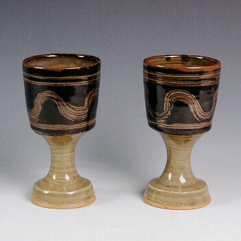 Winchcombe Pottery - Wine goblets