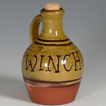 Winchcombe Pottery - Tiny slipware flagon