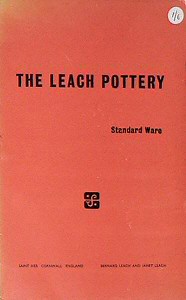 Leach Pottery - 1970s standardware catalogue