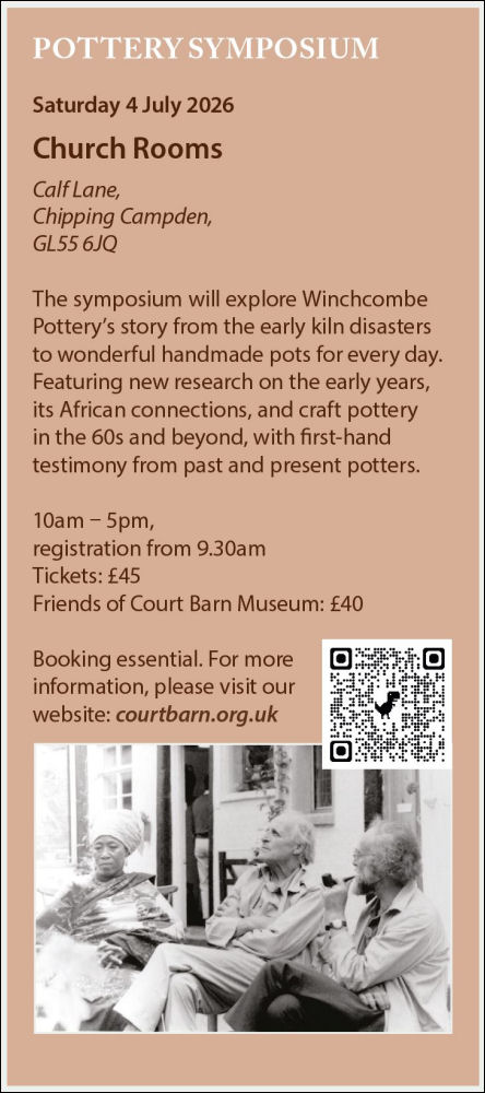 Winchcombe Pottery Symposium